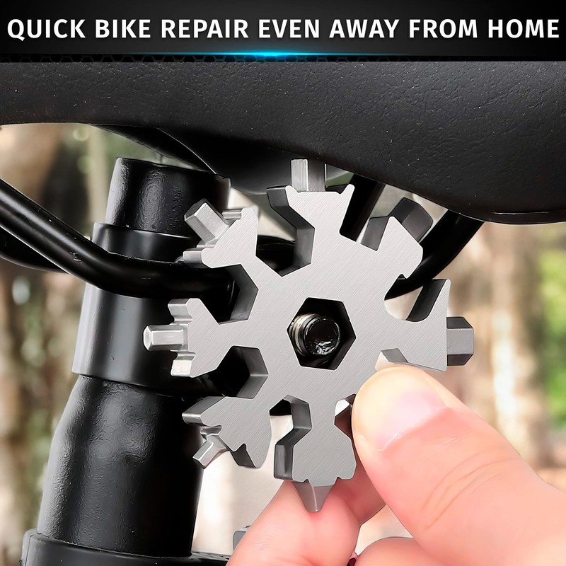 18 in 1 Snowflake Multi Tool for Men Set of