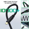 COOYA Camera Tethering Cable USB C to USB C 5Gbps