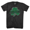 Chowdaheadz Boston Shamrock Graffiti T-Shirt - Unisex Vintage Tee Soft