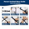 Cnosky 5702957 Arm Sling, Adjustable shoulder Strap with 4-Lab Lock,
