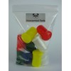Unconventional Panda Colourful Film Canisters - Sturdy Plastic - for