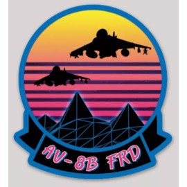 AV-8B FRD Vertical Vibes Stickers