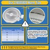 Upgraded 316555800 W10823692 9"/6" Dual Radiant Surface Element Compatible with