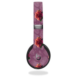 MightySkins Skin Compatible with Beats Solo 3 Wireless - Sunset Roses | Protective, Durable, and Unique Vinyl Decal wrap Cover | Easy to Apply, Remove, and Change Styles | Made in The USA