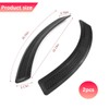 Norkmdi Car Wheel Eyebrow Arch Strip, 2PCS Anti-Collision Self-Adhesive Vehicle