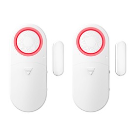 Freezer Door Alarm with Delay When Left Open, Door Chime Window Open Alarm Close Doors Reminder Loud 120 dB for Home, Store, Office, School