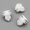 VVO Fasteners- White Plastic Interior Pillar Trim Clips for Honda