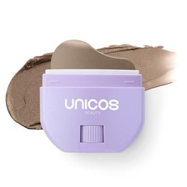 UNICOS Barra de contorno en crema, maquillaje ergonómico para esculpir con fórmula de crema a polvo, resistente al agua las 24 horas y al sudor, bronc