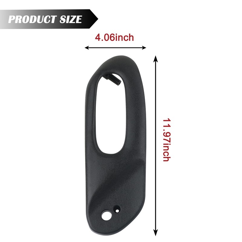 Power Seat Switch Panel Bezel (1 Pair) | Compatible with