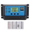12V 24V Solar Charge Discharge Controller PWM LCD Display Dual