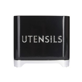 Lovello KitchenCraft Utensil Holder, 20 x 10 x 16 cm - Midnight Black