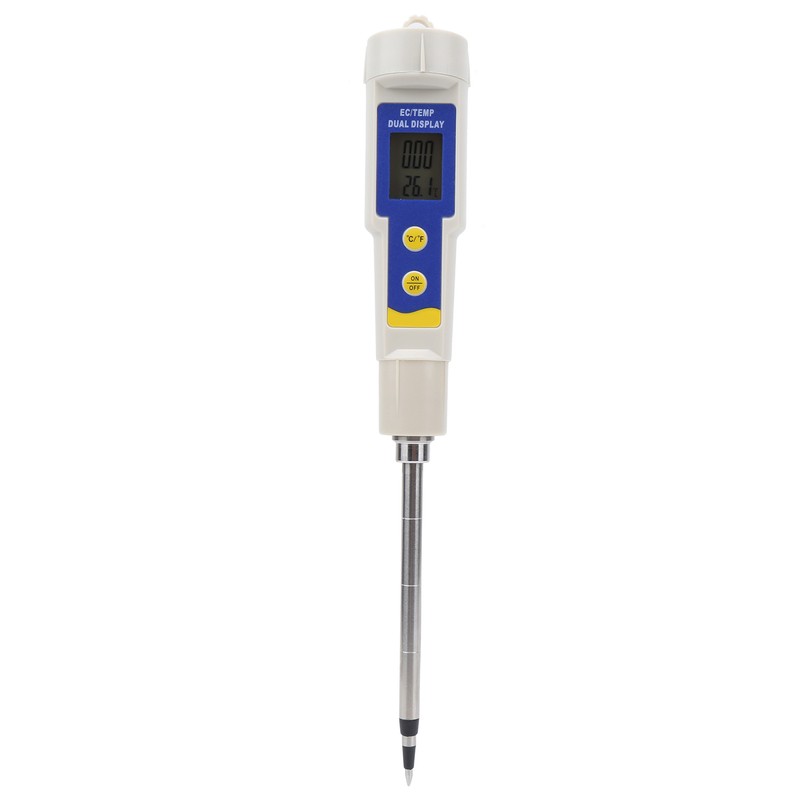 Portable 2‑in‑1 Digital Soil Tester EC and Temperature Tester Meter