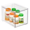 mDesign Cosmetic Organiser - Stackable Plastic Drawer Box - Practical