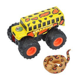 Wild Republic Anaconda & Truck Adventure Playset, Gifts for Kids, Imaginative Play Toy, 2Piece Set, Reptile, 4"