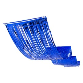 Fun Express 14 ft. 9" Blue Foil Ceiling Decoration - Long Party Decor - 1 Piece