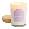 Beautifully Balanced Scented Lidded Glass Soy Candle, Patience + Peace