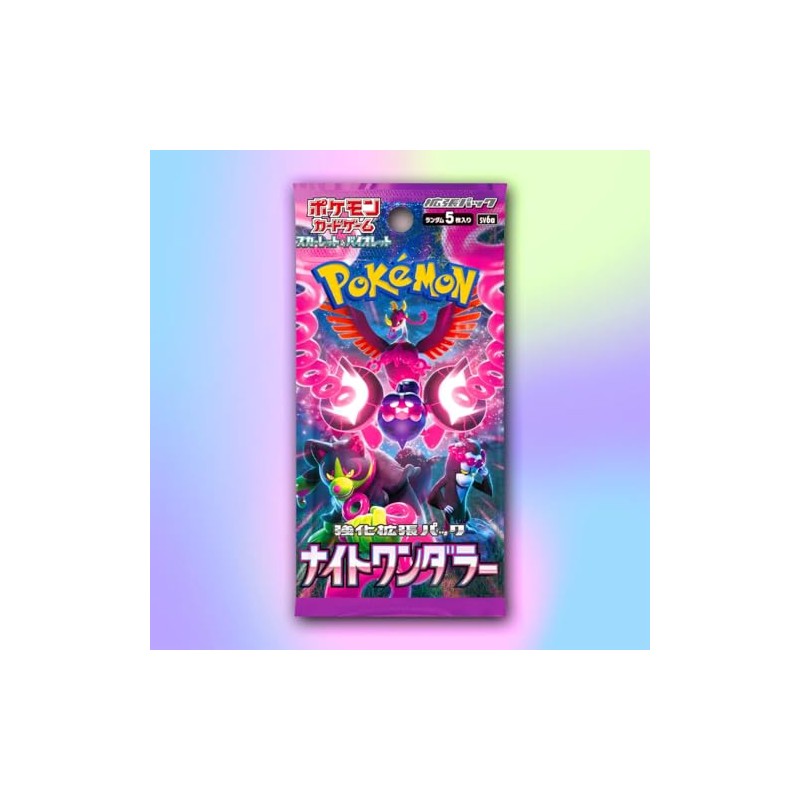 Pokémon Scarlet & Violet Night Hiker (Sv6a) Booster Pack -