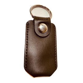 TUFF LUV 'Western' Genuine Leather Case Pocket Clip Compatible with Leatherman Micra/Squirt Multi-Tool - Brown