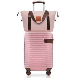 Merax 3 Piece Luggage Set with Spinner Wheels TSA Lock Lightweight Hardshell ABS Suitcase Airline Approved 22x14x9 Carry on Luggage