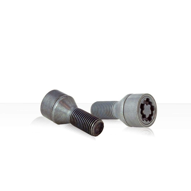 HEYNER Germany Fits Fiat Panda Locking Wheel Nuts Set 4