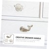 Mipcase 1set Creative Sea Themed Drawer Handles of Whale Turtle