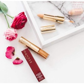 Wander Beauty Dualist Matte & Illuminating Concealer Makeup - Medium - Dual Ended Concealer Stick & Liquid Concealer. Full Coverage Under Eye Concealer & a Lightweight Illuminating Liquid Concealer.