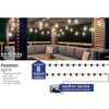 NOMA Connectable Bulb Festoon Garden Lights, 10 Warm White LED's,