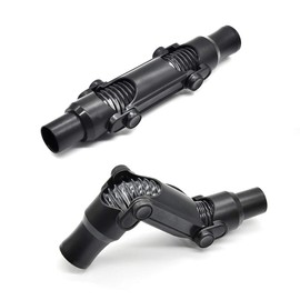 EZ SPARES Replacement for Universal Vacuum Cleaner,Multi-Angle Hose 1 1/4inch 32mm Adapter Vacuum Plastic Curved Handle Bent End Hose Wand