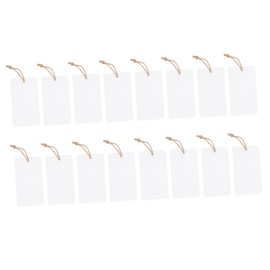 Operitacx 16pcs Basket Label Labels Kitchen Organizers and Storage Dispenser Stickers Baskets Containers Tag Signage Signs Clear Removable Holder Jars Plate Food Silverware Bowls Acrylic