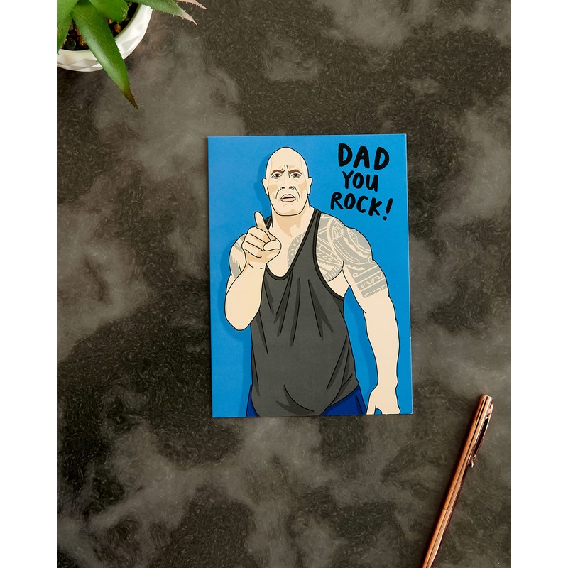 UK Greetings Father's Day Card For Dad With Envelope -