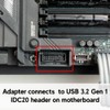 LINKUP - Adaptador interno USB 3.2 Gen 2 (USB 3.1)