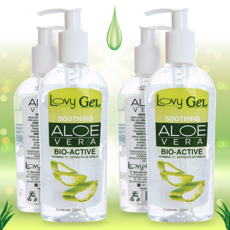 Lovy Gel Aloe Vera BIOACTIVE + Vitamina C | Paquete