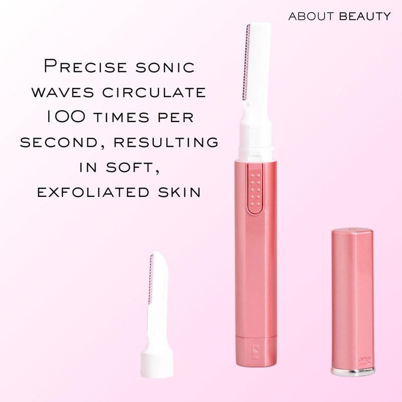 About Face Sonic Beauty Wand - Electric Facial Hair Remover