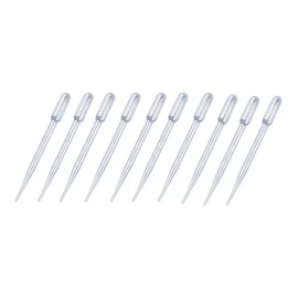 Unic Pipeta Plástica Desechable 3ml, Pack De 20 Piezas Para Uñas