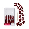 GoldFinger 24 Pcs Press On Nails, Medium Oval Fake Nails,