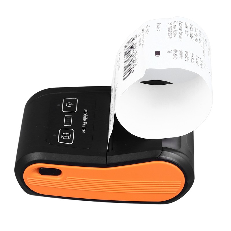 58mm Thermal Printer Bluetooth 4.0 Wireless Multifunction Mini Portable Thermal