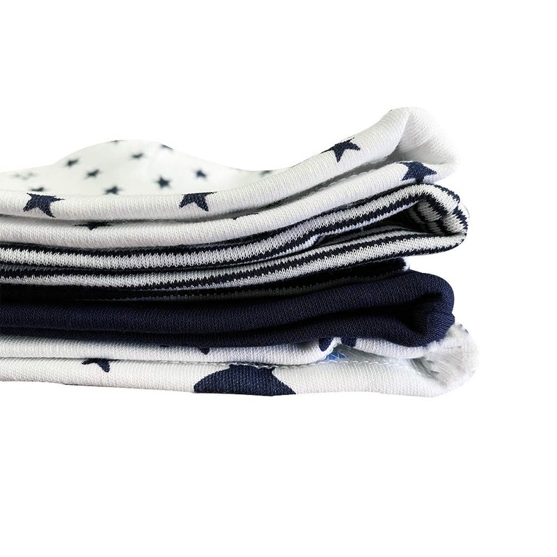 Bebé recién nacido, unisex, moderno, ajustado, Azul oscuro1, 0-6 Meses