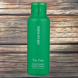 Papa Recipe Skin Moisturizing Skin Elasticity Tea Tree Control Enzyme Powder Cleanser 1ea 50g / 파파레서피 피부보습 피부탄력 티트리 컨트롤 효소 파우더 클렌저 1개 50g
