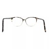Chelsea Morgan CM20218 tort/pewter Eyeglasses Frames Black brown 54-14-140