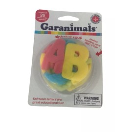 Garanimals 2 Pack Garanimals Alphabet Soup Foam Letters 26 count New
