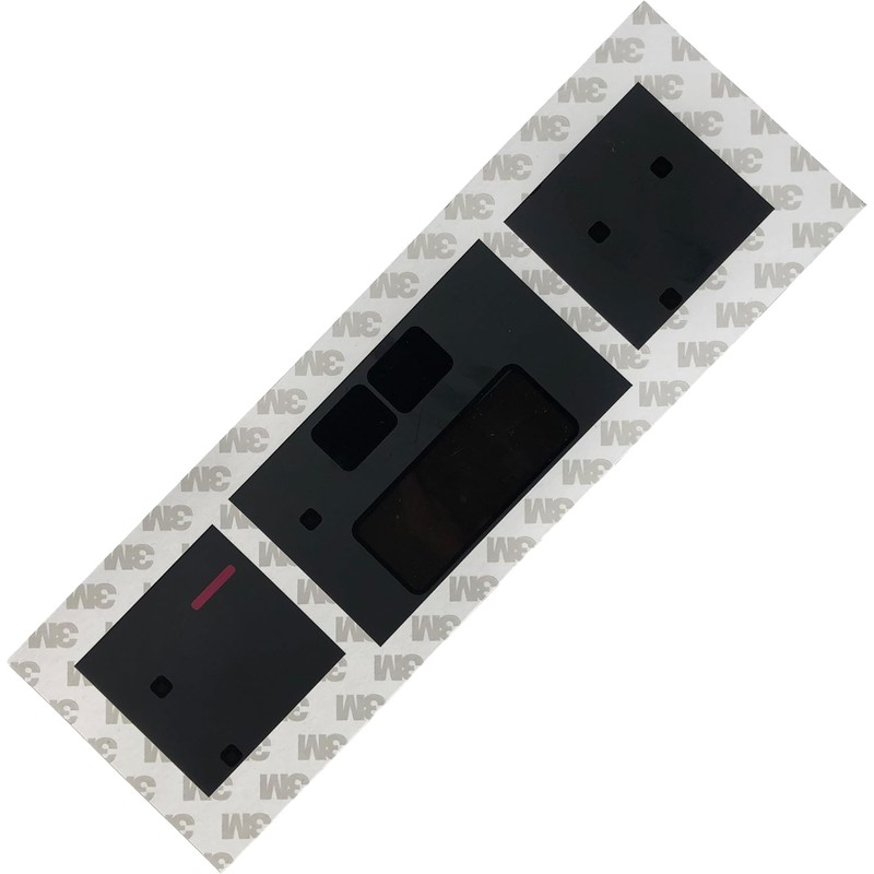 WB27T11511 for GE Specific Models Range Faceplate Overlay 191D7792P001