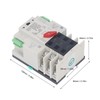 Dual Power Automatic Transfer Switch 3P Fast Switching Control Switch