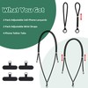 SEVENKA 2 Adjustable Cell Phone Lanyards, Universal Crossbody Neck Straps