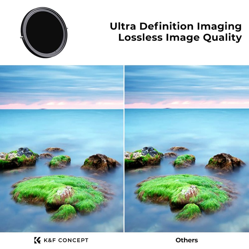 K&F Concept Nano-X ND Filter 82 mm CPL&ND2-ND32 2-in-1 Multifunctional