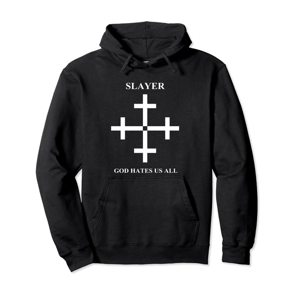 Slayer – God Hates Us All Cross Pullover Hoodie