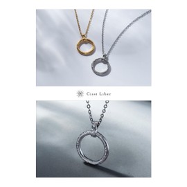 [Cisst liber] Ring Necklace Hawaiian Jewelry Men's Women's Sunglasses Holder Glasses Holder Necklace Ring Hawaiian Sunglasses Glasses Stainless Steel Silver Gold 17.7 - 19.7 inches (45 - 50 cm),