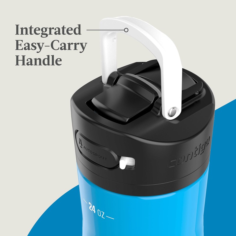 Contigo Ashland Chill - Botella de agua de acero inoxidable