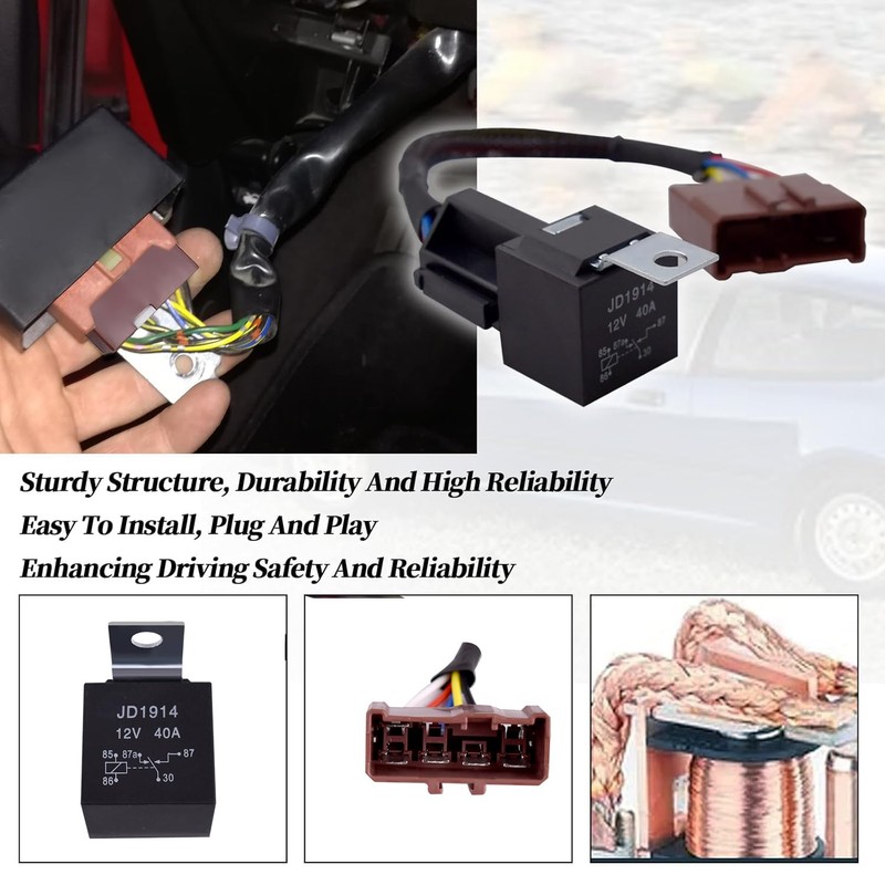 XYgdhqpt Main Relay Conversion Kit for Compatible with 92-01 Civic,94-01