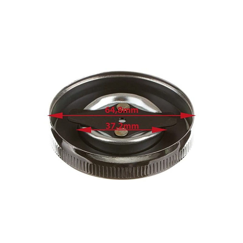 Fuel Cap Chrome for D 40 Simson S50 S51 KR51/1–2