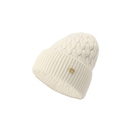 Coach Men's Cable Beanie, Chalk